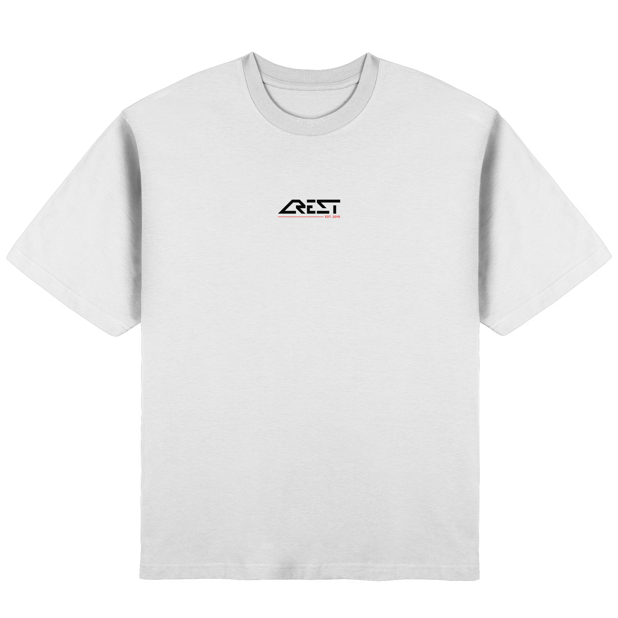 CREST // FRAME OS TEE - WEISS