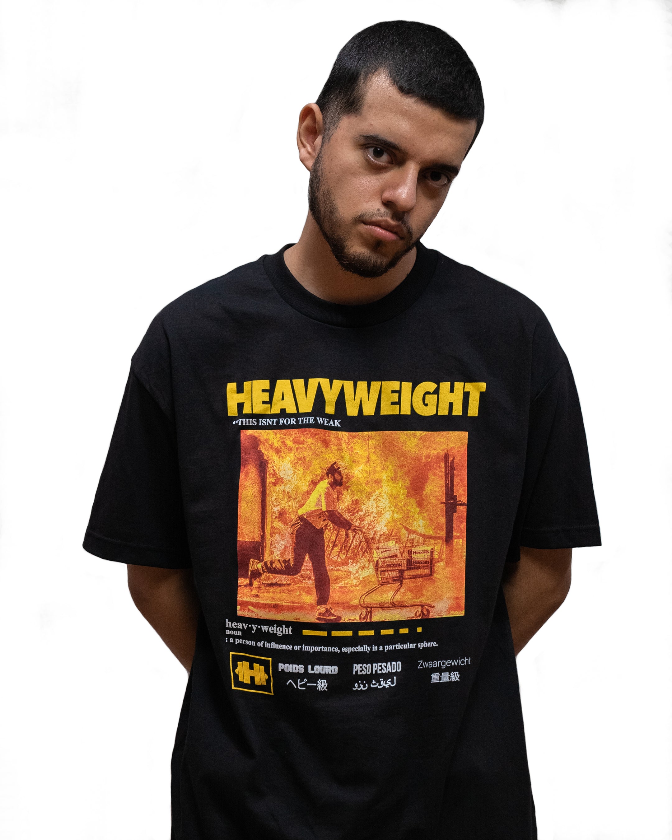Heavyweight Records - Man on Fire Shirt