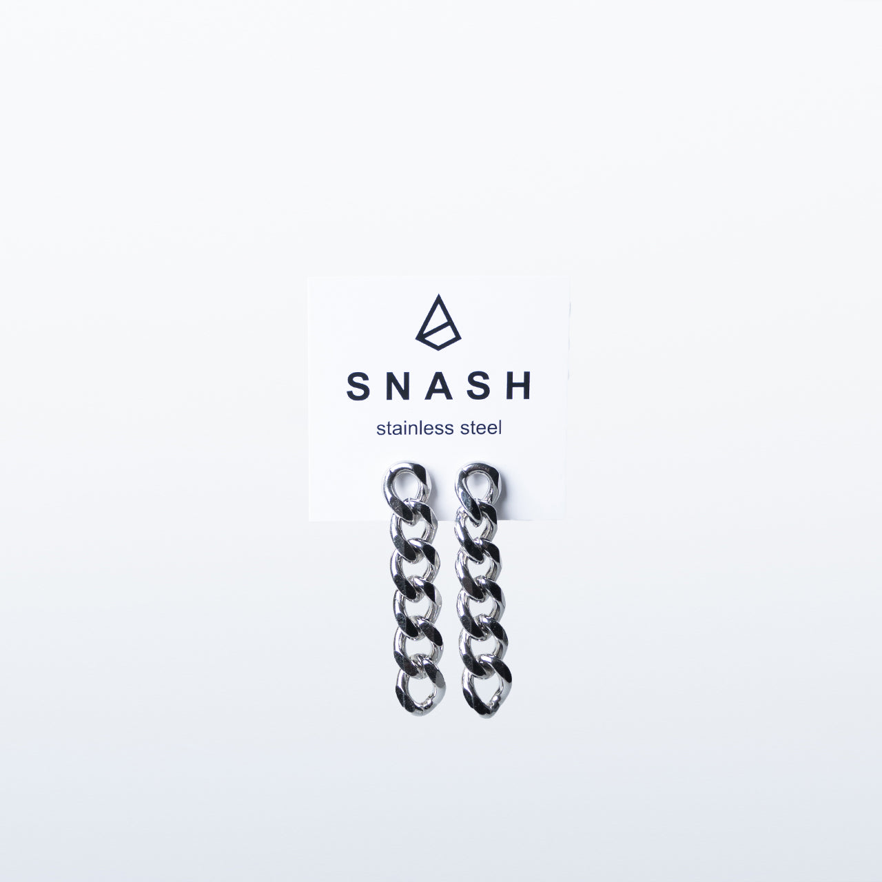 Snash - Ohrringe "Chain" silber