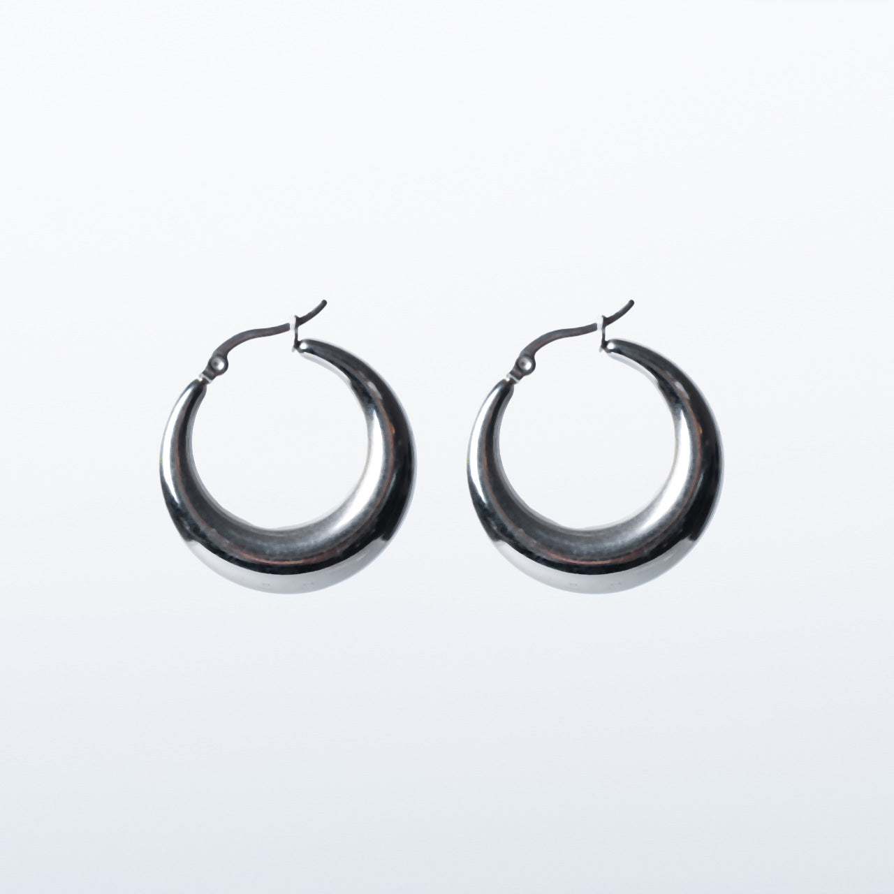 Snash - Earrings "Creoles small" silver