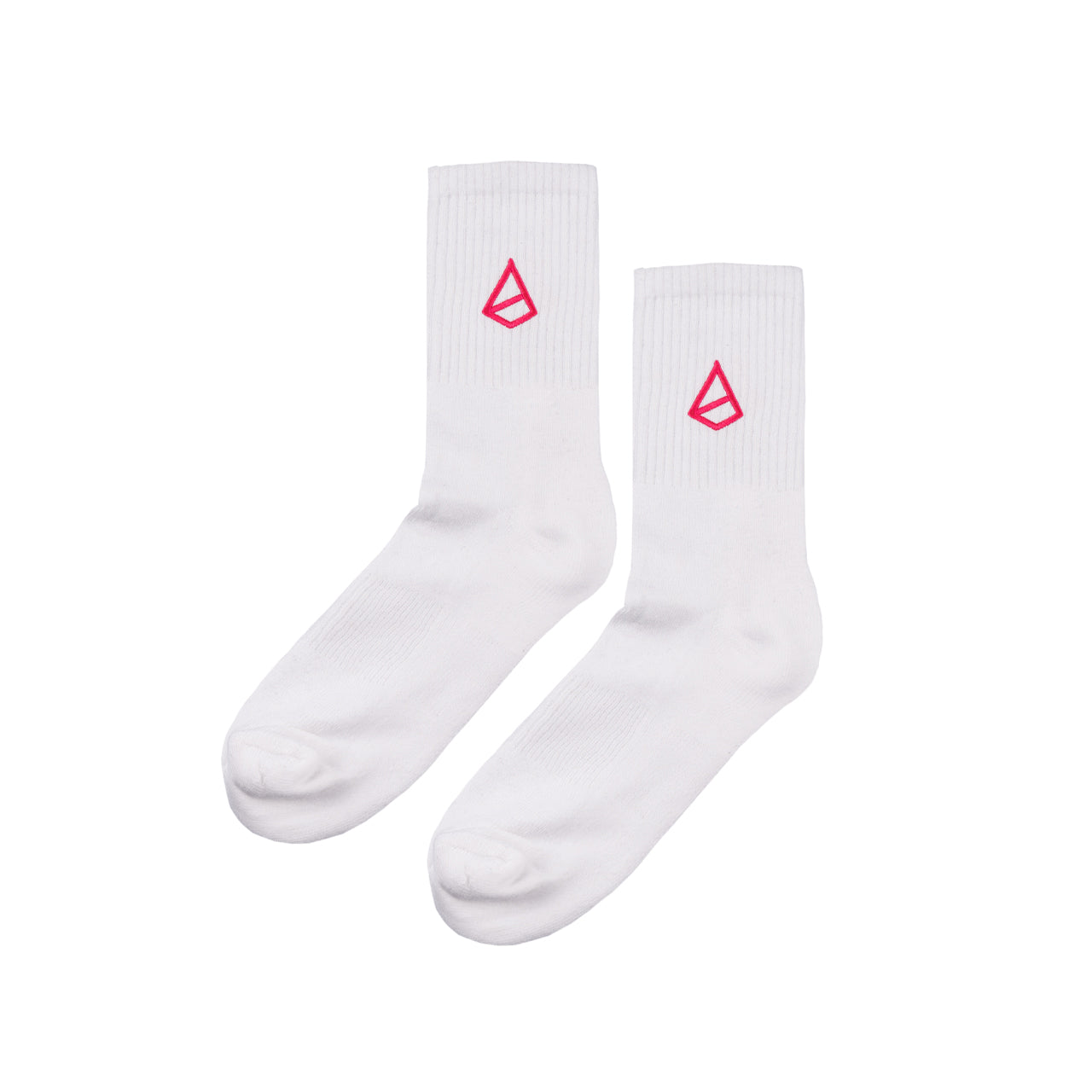 Snash - Emblem Socks White and Pink